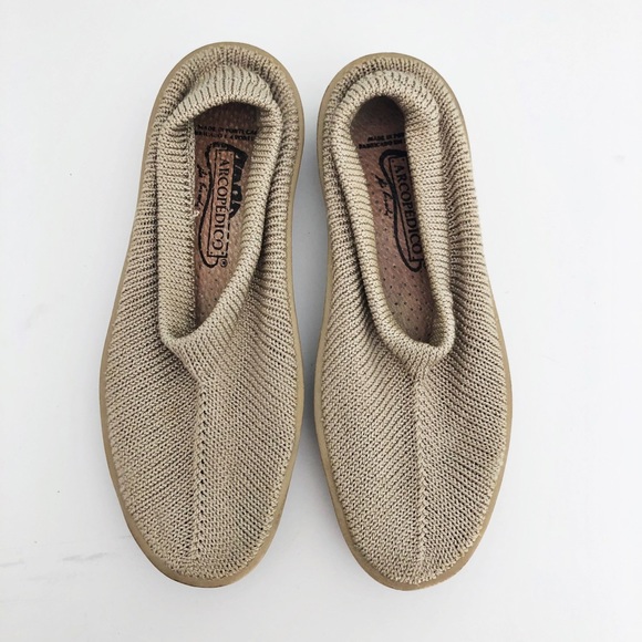 arcopedico Shoes - Arcopedico Tan Knit Shoes
